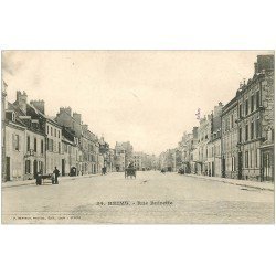 carte postale ancienne 51 REIMS. Rue Buirette 1904