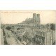 carte postale ancienne 51 REIMS. Rue de Vesle Théâtre et Cathédrale