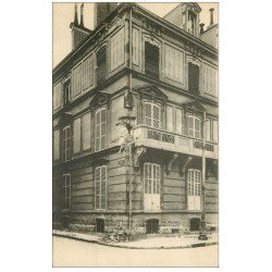 carte postale ancienne 51 REIMS. Rue Thiers maison Consul Espagne