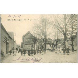 carte postale ancienne 51 RILLY-LA-MONTAGNE. Place Auguste Gallois 1905