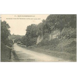 carte postale ancienne 51 SAINTE-MENEHOULD. Ancienne Route de Varennes 1915