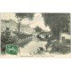 carte postale ancienne 51 SAINTE-MENEHOULD. Pont de Pierre Lavandières sur l'Aisne 1916 Imprimerie Revue de la Marne