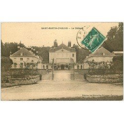 carte postale ancienne 51 SAINT-MARTIN-D'ABLOIS. Le Château 1910