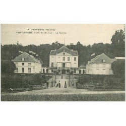 carte postale ancienne 51 SAINT-MARTIN-D'ABLOIS. Le Château 1919