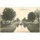 carte postale ancienne 51 SAINT-MARTIN-SUR-LE-PRE. Le Canal avec Péniches et Chevaux de halage