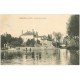 carte postale ancienne 51 SERMAIZE-LES-BAINS. Bords de la Saulx 1906