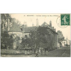 carte postale ancienne 51 SEZANNE. Résidence Ducs Orléans 1910