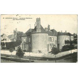 carte postale ancienne 51 SEZANNE. Résidence ses Ducs d'Orléans 1910