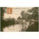 carte postale ancienne 51 SILLERY. La Vesle sous le Canal 1928