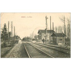 51 SONGY. La Halte avec Train 1912