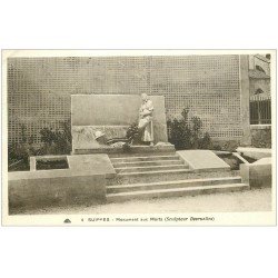 carte postale ancienne 51 SUIPPES. Monument aux morts
