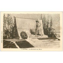 carte postale ancienne 51 SUIPPES. Monument aux Morts 6