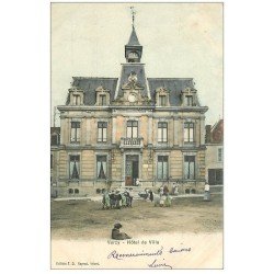 carte postale ancienne 51 VERZY. Hôtel de Ville 1904
