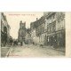 carte postale ancienne 51 VITRY-LE-FRANCOIS. Eglise Rue du Pont et Grand Bazar
