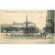 carte postale ancienne 51 VITRY-LE-FRANCOIS. Fontaine Place d'Armes 1919. Pli coin
