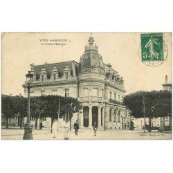 carte postale ancienne 51 VITRY-LE-FRANCOIS. La Caisse d'Epargne 1909