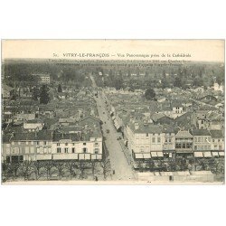 carte postale ancienne 51 VITRY-LE-FRANCOIS. Vue 1917