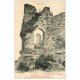 carte postale ancienne 09 LORDAT. Gamins à la Porte et Ruines du Château