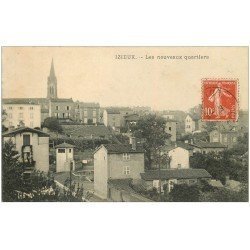 carte postale ancienne 42 IZIEUX. Les Nouveaux Quartiers