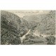 carte postale ancienne 42 MALLEVAL. Gorges Route de Maclas 1914