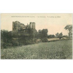 carte postale ancienne 42 MONTROND-LES-BAINS. Le Château