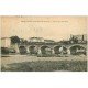 carte postale ancienne 42 MONTROND-LES-BAINS. Pont de la Loire 1925