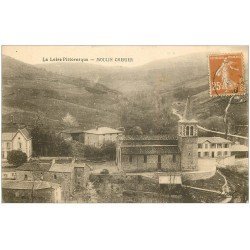 carte postale ancienne 42 MOULINS-CHERIER. 1928