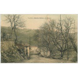 carte postale ancienne 42 MOULINS-CHERIER. Une Rue