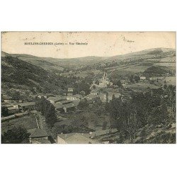 carte postale ancienne 42 MOULINS-CHERIER. Vue générale 1925