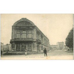 carte postale ancienne 42 ROANNE. Le Théâtre avec Carmen 1918