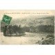 carte postale ancienne 42 ROCHETAILLEE. Le Barrage du Gouffre d'Enfer et Ile 1912