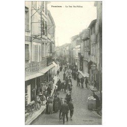 09 PAMIERS. La Rue Sainte-Hélène. Rémouleur et vendeur de Pain ambulants