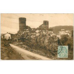 carte postale ancienne 42 SAINT-ETIENNE. Château de Rochetaillée 1906