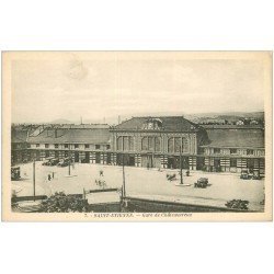 carte postale ancienne 42 SAINT-ETIENNE. Gare de Châteaucreux