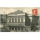 carte postale ancienne 42 SAINT-ETIENNE. Le Théâtre 1915 et Café du Théâtre