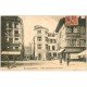 carte postale ancienne 42 SAINT-ETIENNE. Tour Place du Peuple 1911 Café Mallecourt