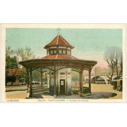 carte postale ancienne 42 SAINT-GALMIER. Pavillon des Sources