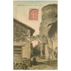 carte postale ancienne 42 SAINT-MAURICE. Vieille Porte vers 1907
