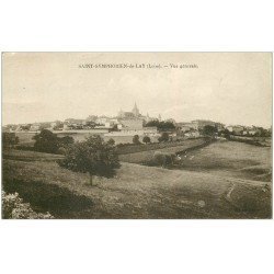carte postale ancienne 42 SAINT-SYMPHORIEN-DE-LAY 1933