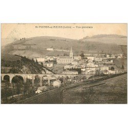 carte postale ancienne 42 SAINT-VICTOR-SUR-RHINS 1915