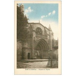 carte postale ancienne 42 SURY-LE-COMTAL. Eglise