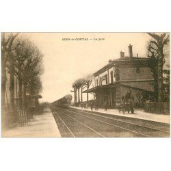 42 SURY-LE-COMTAL. La Gare avec Train