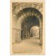 carte postale ancienne 43 BRIOUDE. Porte et Porche Basilique Saint-Julien