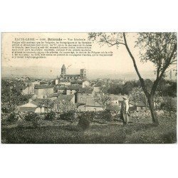 carte postale ancienne 43 BRIOUDE. Vue 1926 avec Jardinier