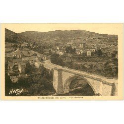 carte postale ancienne 43 BRIOUDE. Vue d'ensemble et Ponrt