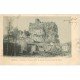 carte postale ancienne 43 CEYSSAC. Rocher Château-Fort et Eglise 1903