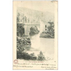 carte postale ancienne 09 Pont du Diable 1903 Vallée de l'Ariège