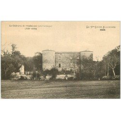 carte postale ancienne 43 CHATEAU DE CHABANNE 1917