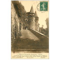 carte postale ancienne 43 CHATEAU DE LA ROCHELAMBERT vers 1912