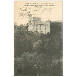 carte postale ancienne 43 CHATEAU DE TORSIAC 1917